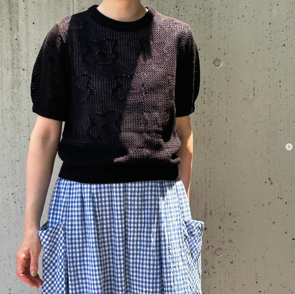 bulle de savonのニットとスカート — nine two